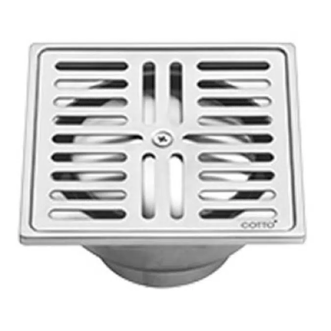 BIM objects - Free download! COTTO Floor drain square body CT697Z3P(HM ...