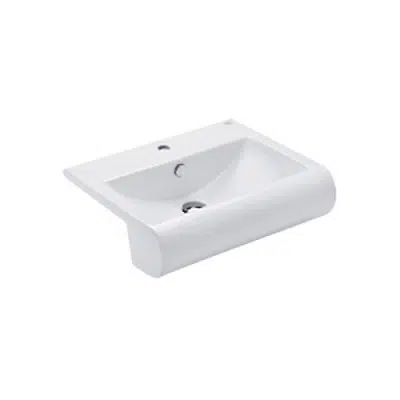 Image for COTTO Semi recessed basin Riviera C02237