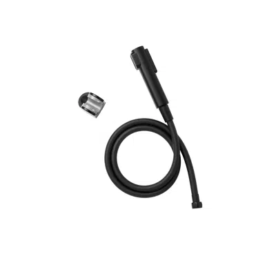Image for COTTO RINSING SPRAY SET 2 FUNCTIONS Black CT9915#BL(HM)