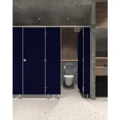 DOLPHIN Toilet Partitions HPL13SS için görüntü