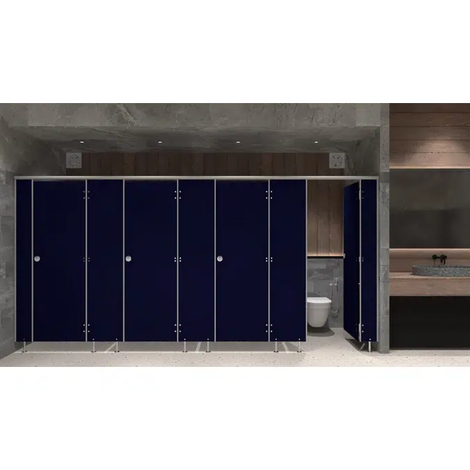 DOLPHIN Toilet Partitions HPL13SS