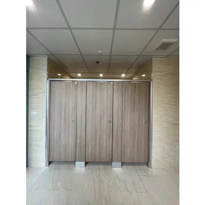 obraz dla DOLPHIN Toilet Partitions LFF25Alu