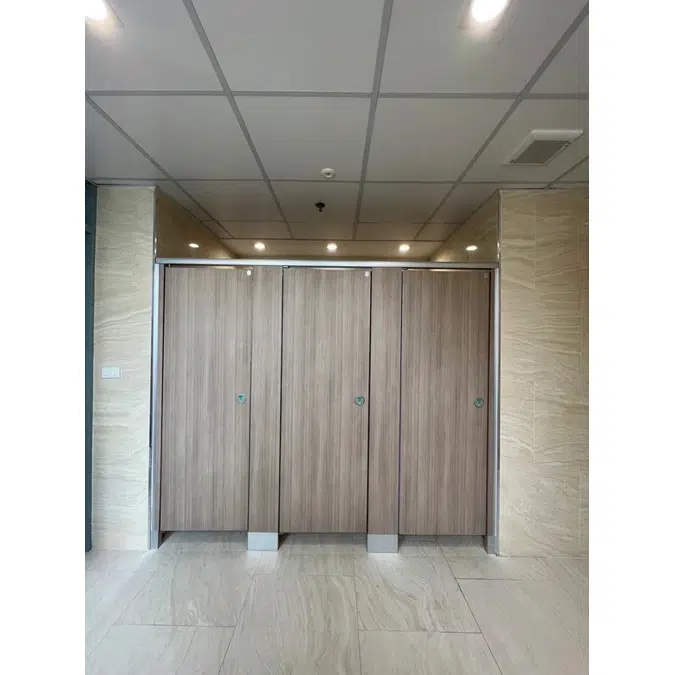 DOLPHIN Toilet Partitions LFF25Alu
