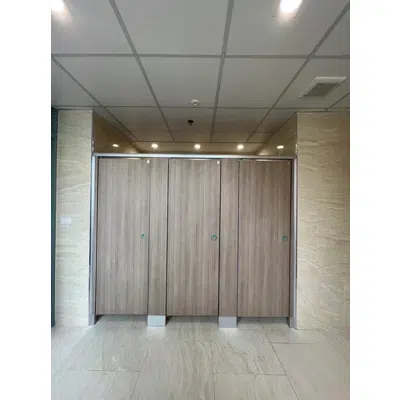 Image for DOLPHIN Toilet Partitions LFF25Alu