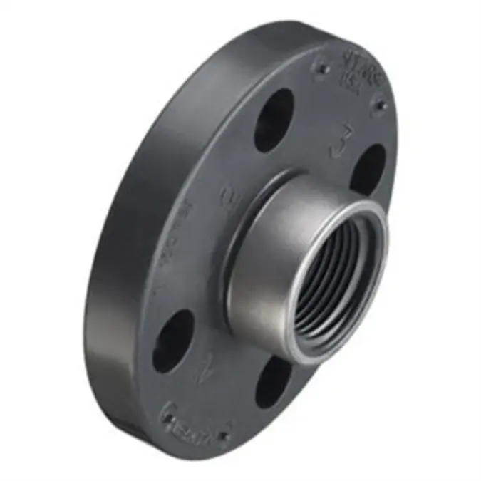 BIM objects - Free download! SCH80 CPVC/PVC Flange - One-Piece (SR Fpt ...