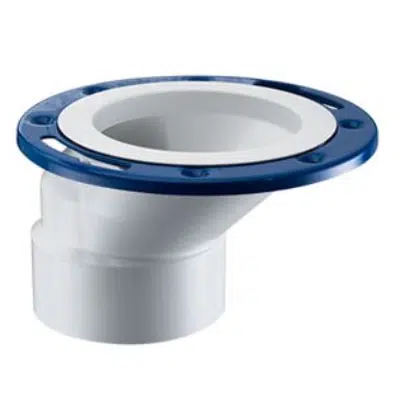 Image for DWV PVC Offset Closet Flange w/Adjustable Metal Ring