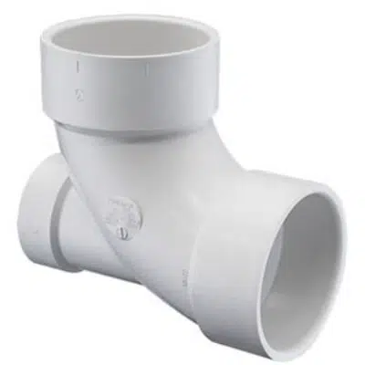 afbeelding voor DWV PVC 1/4 Bend w/Low Heel Inlet