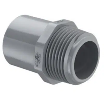 kuva kohteelle Marine Male Spigot Adapter - Reducing (Spig x Mpt)