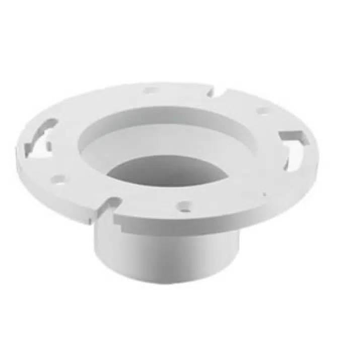 DWV PVC Closet Flange, Reducing