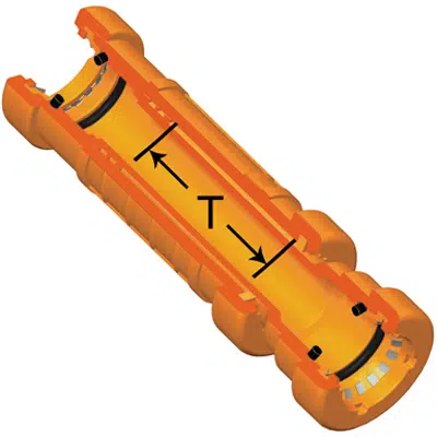 Image for FlameGuard® CPVC GripLoc™ Repair Coupling