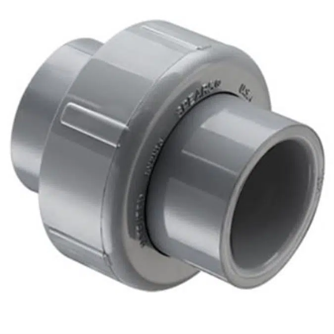 SCH80 CPVC/PVC Union 2000 (Soc) w/ EPDM O-ring