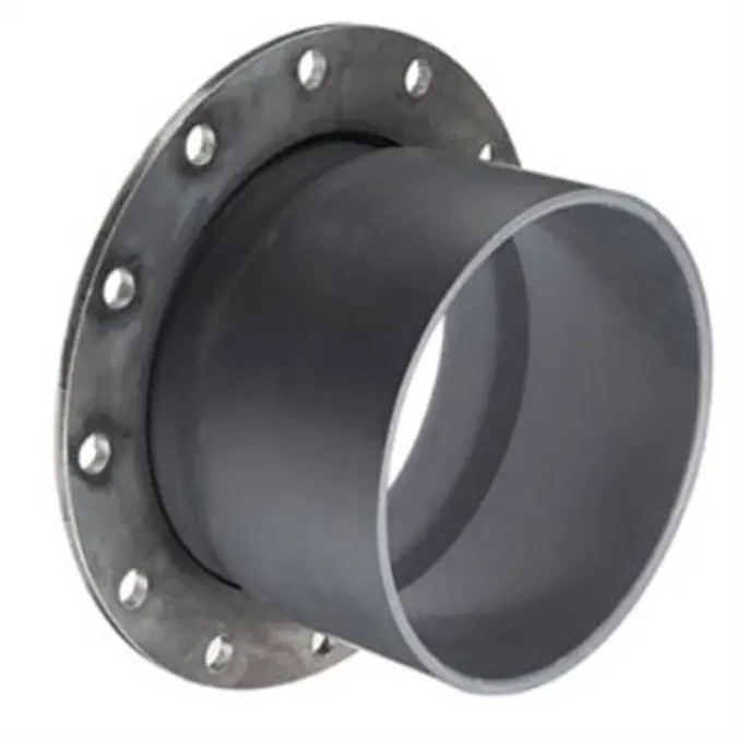 Objetos BIM - ¡Descarga gratis! SCH80 CPVC/PVC Vanstone Flange w/ Steel ...