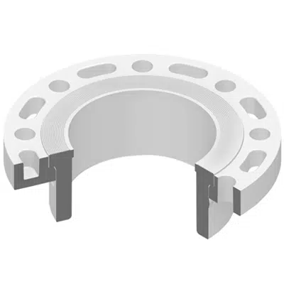 Image for SCH80 PVC Vanstone Flange PIP SOC CL150 - Fabricated