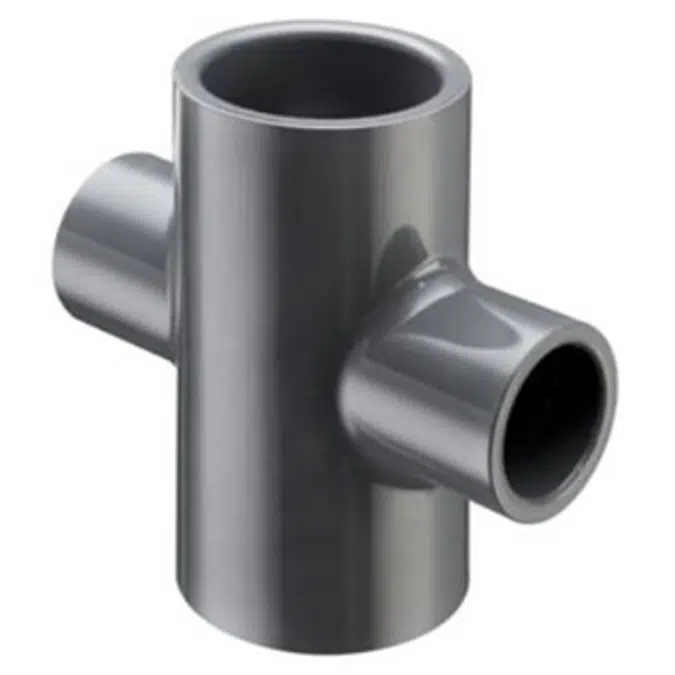 SCH80 CPVC/PVC Cross - Reducing (Soc) - Fabricated
