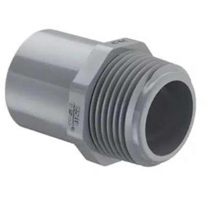 Imagem para SCH80 CPVC/PVC Male Adapter (Spig x Mpt)}