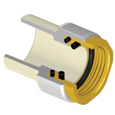 Image for EverTUFF® CTS CPVC Female Adapter - Gasket Sealed Brass Thread Transition 