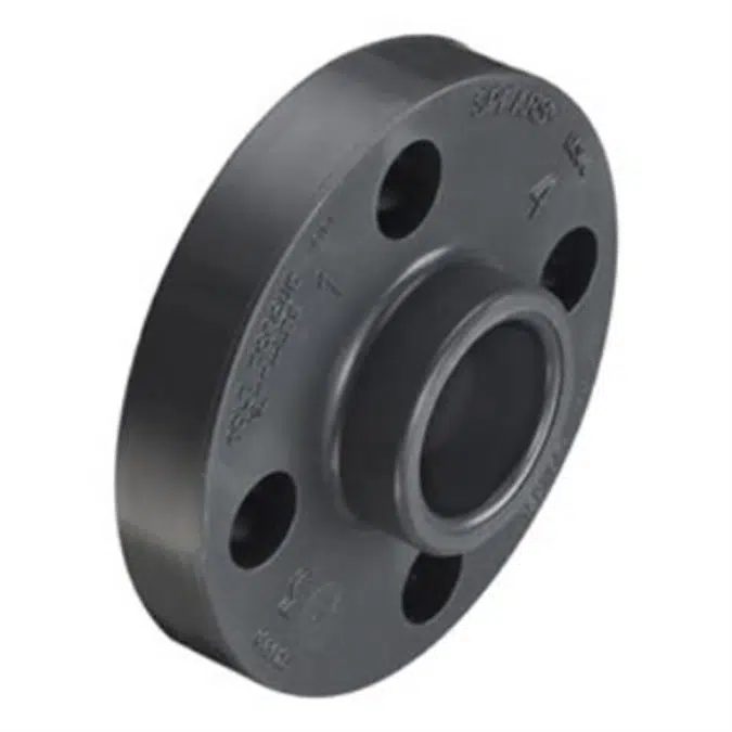 SCH80 CPVC/PVC Flange - One-Piece (Soc)