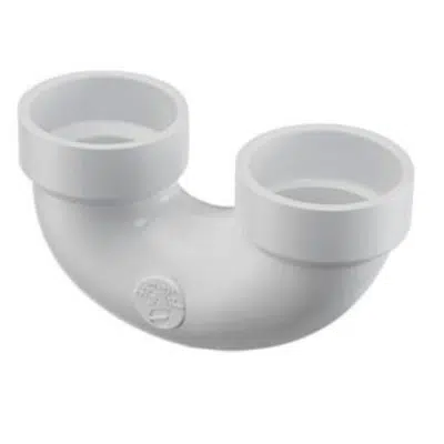 Image for DWV PVC Return Bend