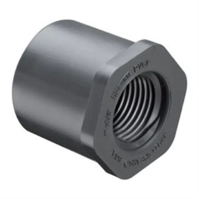 SCH80 CPVC/PVC Bushing - Reducing (Spig x Fpt)