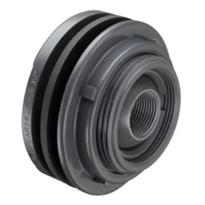 Objetos BIM - ¡Descarga gratis! SCH80 CPVC/PVC Tank Adapter - Self ...