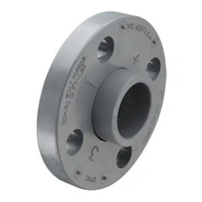 Immagine per SCH80 CPVC/PVC Vanstone Flange w/ CPVC/PVC Ring (Soc)