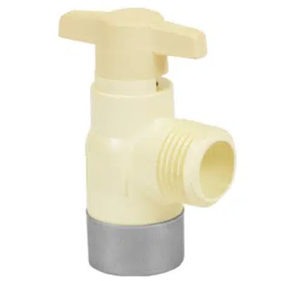 Image for EverTUFF® CTS CPVC Quarter Turn Angle Supply Stop 