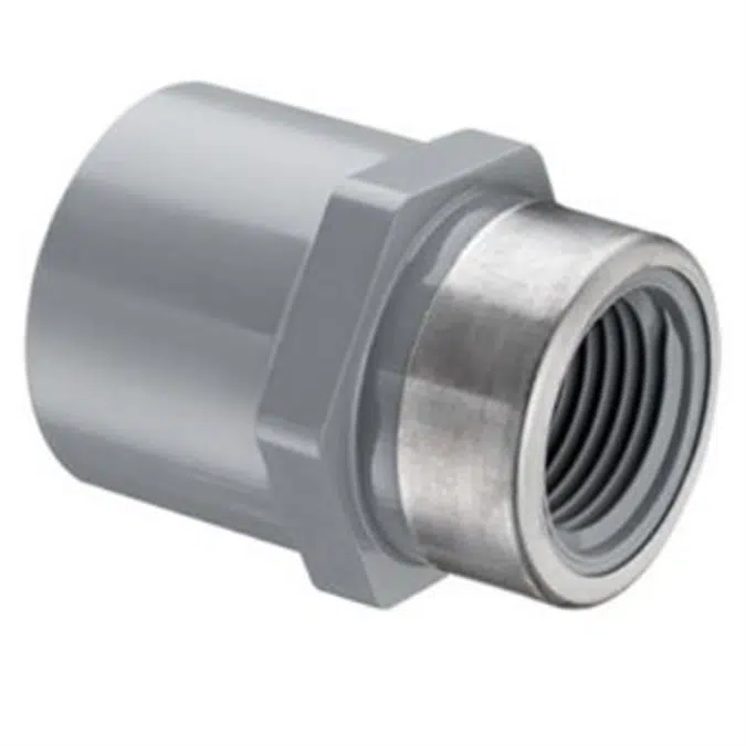 SCH80 CPVC/PVC Female Adapter - Reducing (Soc x SR Fpt)