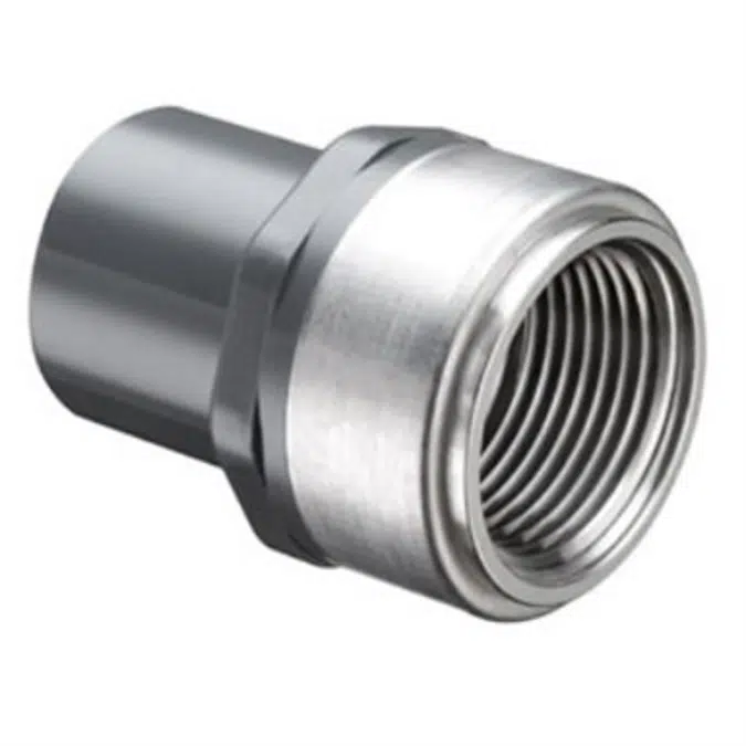 SCH80 CPVC/PVC Female Spigot Adapter - Reducing (Spig x SS Fpt)