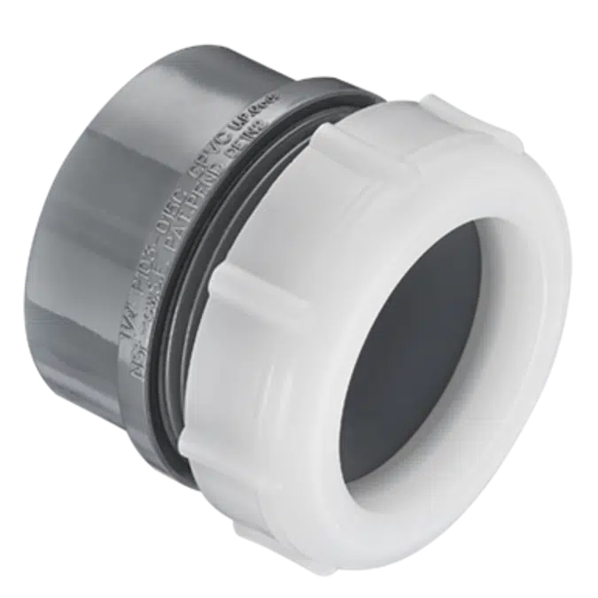 LabWaste® Male Trap Adapter with Plastic Nut
