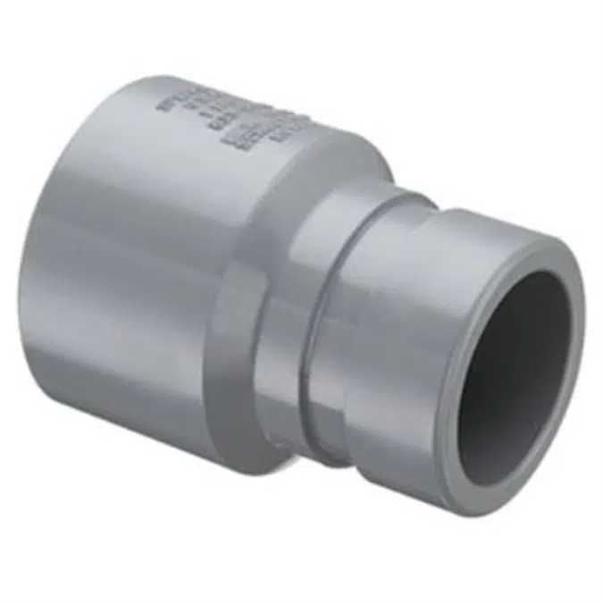 SCH80 CPVC/PVC Grooved Coupling (Grv x Soc)