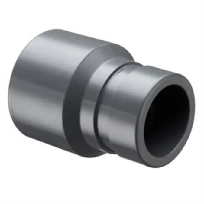 SCH80 CPVC/PVC Grooved Coupling (Grv x Soc)