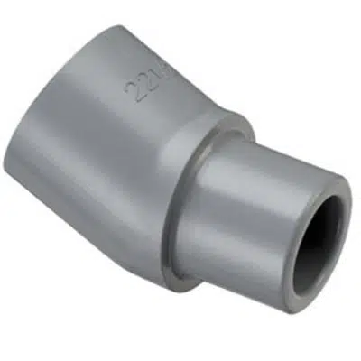 Image for SCH80 CPVC/PVC 22-1/2° Street Ell (Spig x Soc)
