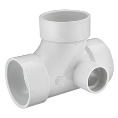 Immagine per DWV PVC Sanitary Tee with Right Side Inlet
