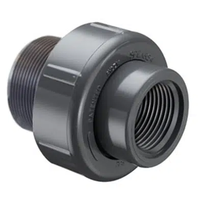 Immagine per SCH80 CPVC/PVC Union 2000 (Fpt x Mpt) w/ FKM O-ring