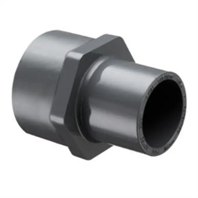 Objetos BIM - ¡Descarga gratis! SCH80 CPVC/PVC Female Spigot Adapter ...
