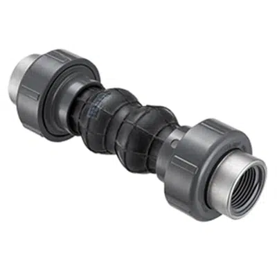 Image for SCH80 CPVC/PVC Elastomer Expansion Joint (Soc) w/ EPDM Bellows
