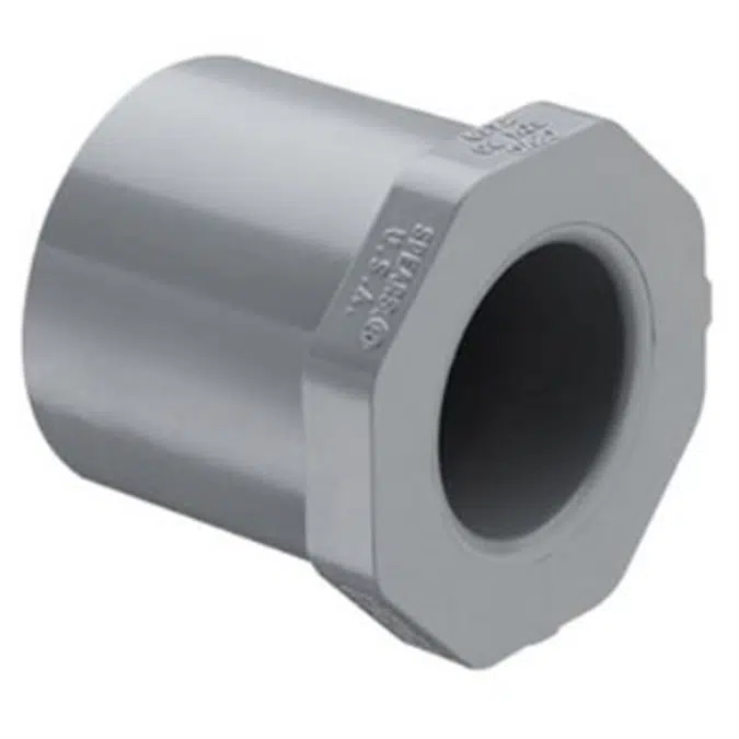 SCH80 CPVC/PVC Bushing - Reducing (Spig x Soc)