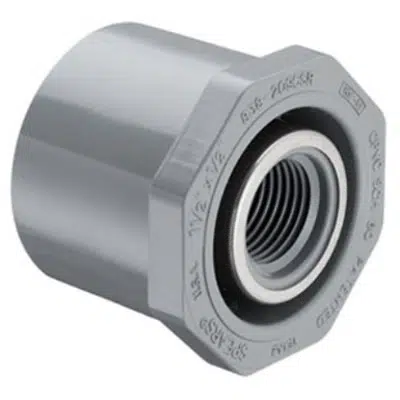 SCH80 CPVC/PVC Bushing - Reducing (Spig x SR Fpt) için görüntü