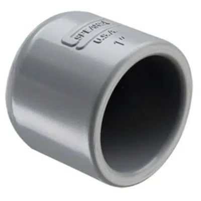bild för SCH80 CPVC/PVC Cap (Soc) - Fabricated