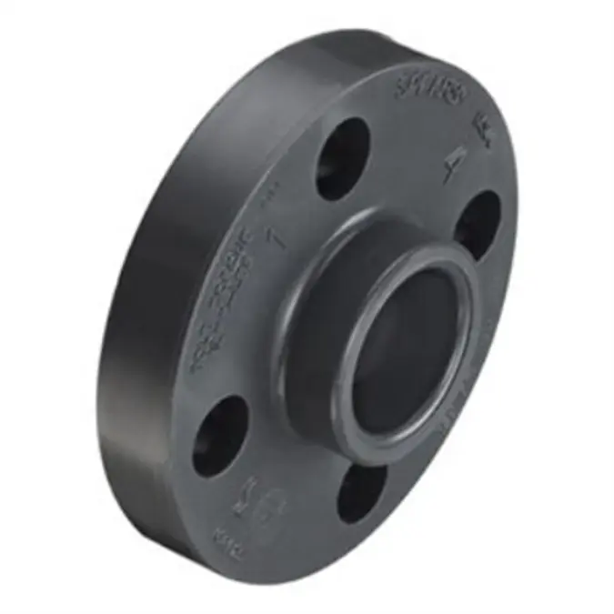 BIM objects - Free download! SCH80 CPVC/PVC Flange - One-Piece (Soc ...