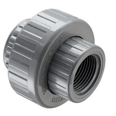 Image for SCH80 CPVC/PVC Union (Fpt) w/ FKM O-ring