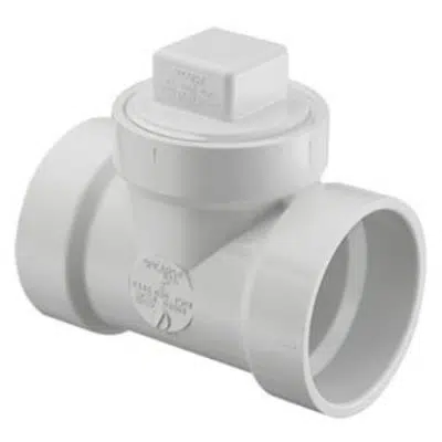 Immagine per DWV PVC Cleanout Tee w/C.O. Plug