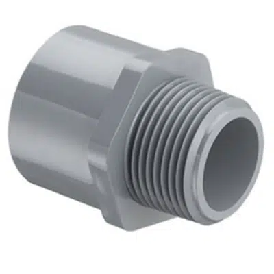 Image for SCH80 CPVC/PVC Male Adapter - Reducing (Mpt x Soc)