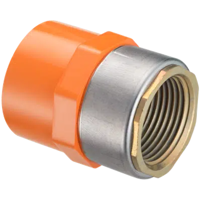 Image for FlameGuard® CPVC Female Adapter - Brass Thread Insert Style