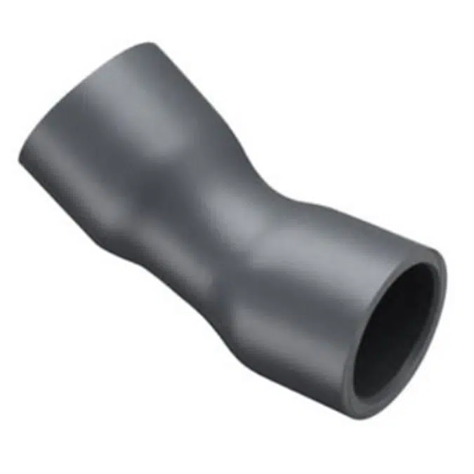 Objetos BIM - ¡Descarga gratis! SCH80 CPVC/PVC 30° Ell (Soc) | BIMobject