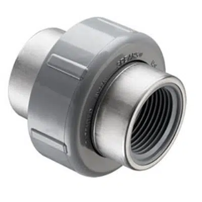 SCH80 CPVC/PVC Union 2000 (SR Fpt) w/ EPDM O-ring için görüntü