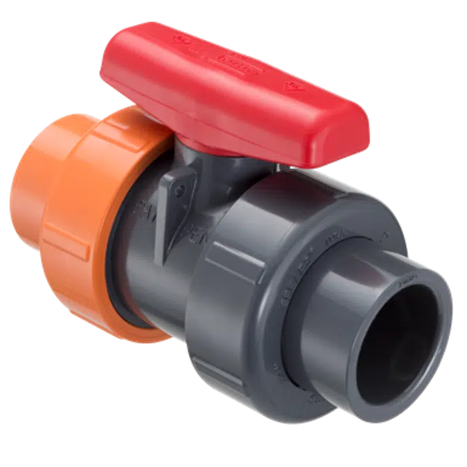 FlameGuard® PVC True Union Standard Drain Valves