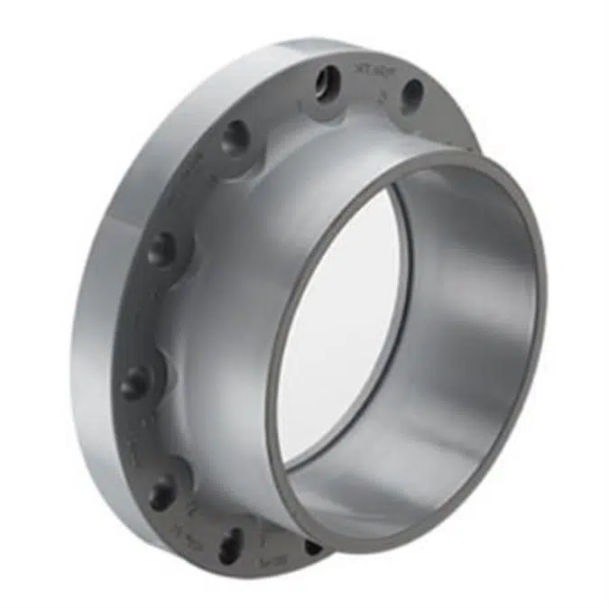 SCH80 CPVC/PVC Flange - One-Piece (Soc) - Multi-Bolt Pattern