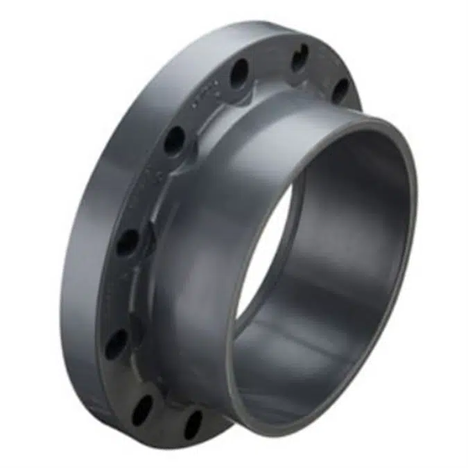 SCH80 CPVC/PVC Flange - One-Piece (Soc) - Multi-Bolt Pattern