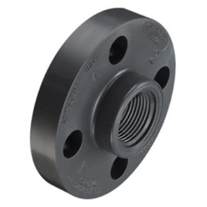 SCH80 CPVC/PVC Flange - One-Piece (Fpt)